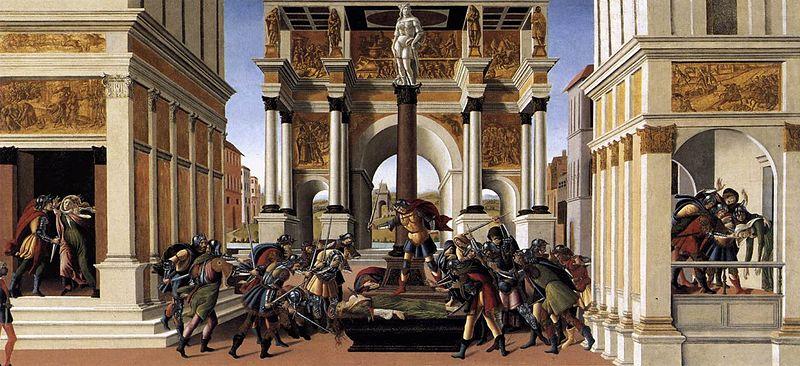 Sandro Botticelli The Story of Lucretia china oil painting image
